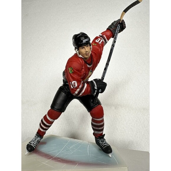 McFarlane Tony Amonte NHL Red Jersey Chicago Blackhawks Figurine - Picture 1 of 4
